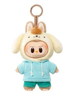 THE MONSTERS × Hello Kitty and Friends Series-Vinyl Plush Pendant - Pompompurin